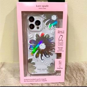 🤍Kate spade 12 PRO Daisy Iridescent Foil🤍